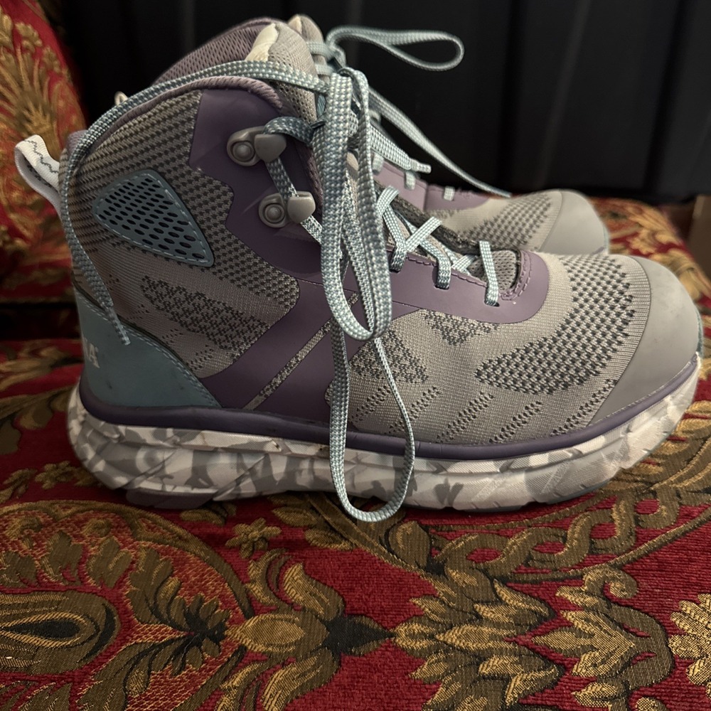 Carolina Lytning  Women's Safety Toe Size‎ 10 Purple Composite Toe Work Shoes